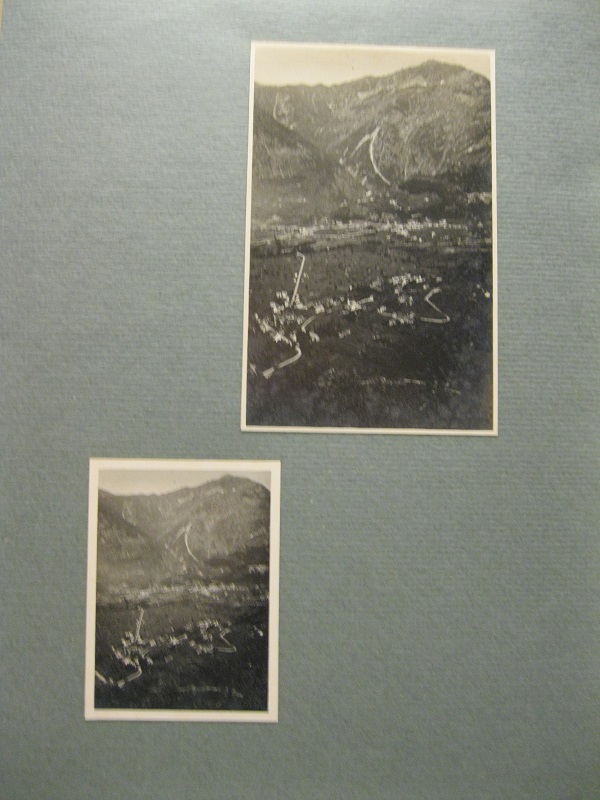 L'Ossola. Crevola e imbocco della Val Divedro, luglio 1934. Fotografia originale